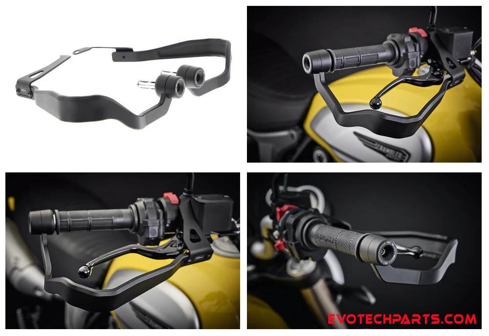 Ducati Scrambler 803 hand protectors from Evotech Performance